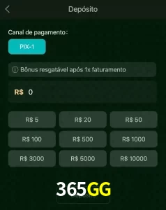 deposits 365GG